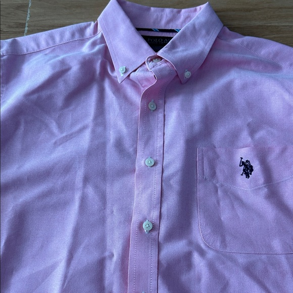 U.S. Polo Assn. Pink Button-Down Oxford Shirt - Picture 4 of 10